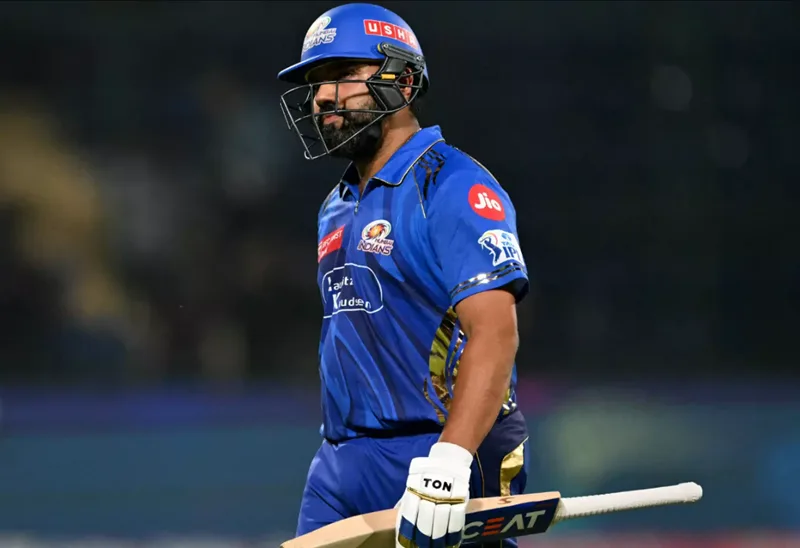 Rohit Sharma ăn mừng khoảnh khắc thiết lập kỷ lục Double Century lịch sử.