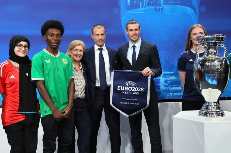 Lễ bốc thăm chia bảng vòng loại Euro 2028 tại Belfast